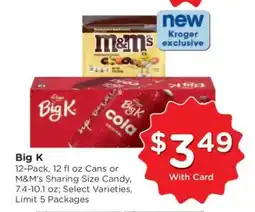 Kroger Big K offer