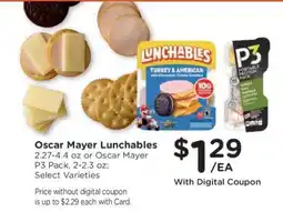 Kroger Oscar Mayer Lunchables offer