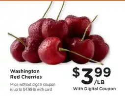 Kroger Washington Red Cherries offer