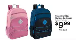 Kroger Summit's Edge Bungee Backpack offer