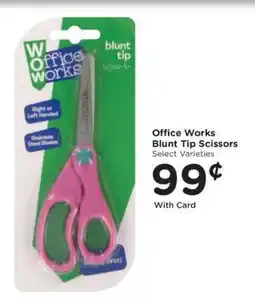 Kroger Office Works Blunt Tip Scissors offer