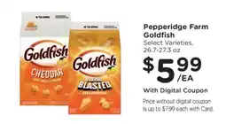 Kroger Pepperidge Farm Goldfish offer