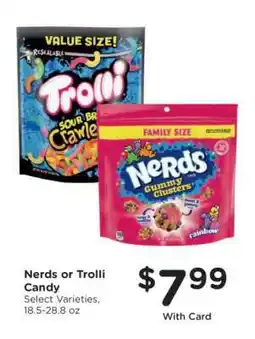 Kroger Nerds or Trolli Candy offer