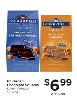 Kroger Ghirardelli Chocolate Squares offer
