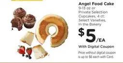Kroger Angel Food Cake offer