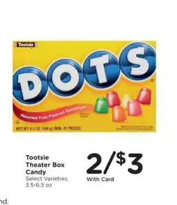 Kroger Tootsie Theater Box Candy offer