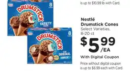 Kroger Nestle Drumstick Cones offer