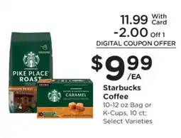 Kroger Starbucks Coffee offer