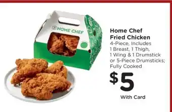 Kroger Home chef fried chicken offer
