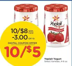 Kroger Yoplait Yogurt offer
