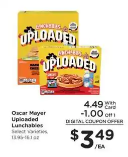Kroger Oscar Mayer Uploaded Lunchables offer