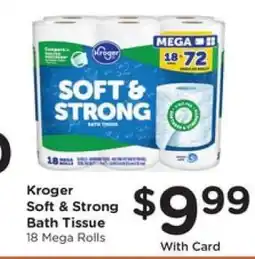 Pick'n Save Kroger Soft & Strong Bath Tissue offer