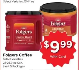 Pick'n Save Folgers Coffee offer