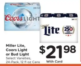 Pick'n Save Miller Lite, Coors Light or Bud Light offer