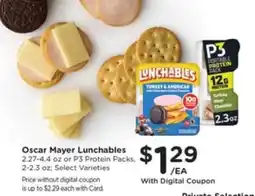 Pick'n Save Oscar Mayer Lunchables offer