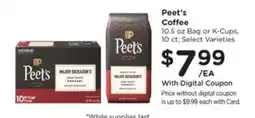 Pick'n Save Peet's Coffee offer