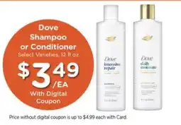 Pick'n Save Dove Shampoo or Conditioner offer