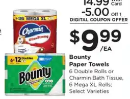 Pick'n Save Bounty Paper Towels offer