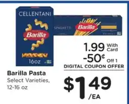 Pick'n Save Barilla Pasta offer