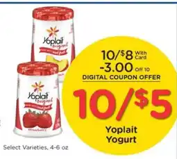 Pick'n Save Yoplait Yogurt offer
