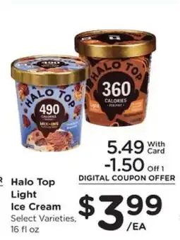 Pick'n Save HALO TOP Light Ice Cream offer