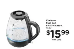 Pick'n Save Chefman Fast-Boil Electric Kettle offer