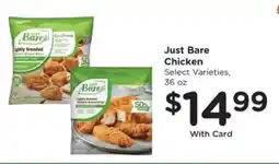 Pick'n Save Just Bare Chicken offer