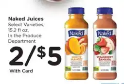 Pick'n Save Naked Juices offer