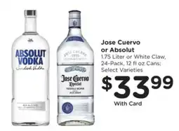 Pick'n Save Jose Cuervo or Absolut offer
