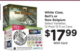 Pick'n Save White Claw, Bell's or New Belgium offer