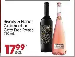 Giant Eagle Rivalry & Honor Cabernet or Cote Des Roses offer