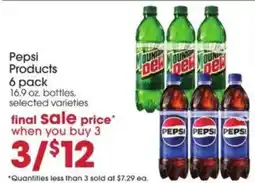 Giant Eagle Pepsi Products offer