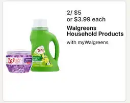 Walgreens Walgreens Household Products offer