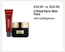 Walgreens L'Oréal Paris Skin Care offer