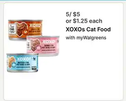 Walgreens XOXOs Cat Food offer