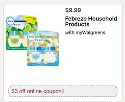 Walgreens Febreze Household Products offer