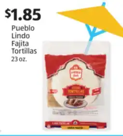 Aldi Pueblo Lindo Fajita Tortillas offer