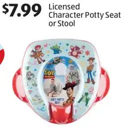 Aldi Licensed Character Potty Seat or Stool offer