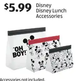 Aldi Disney Lunch Accessories offer