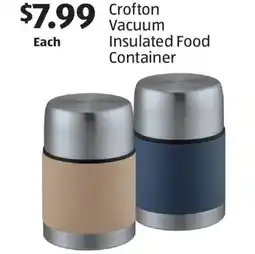 Aldi Crofton Vacuum Insulated Food Container offer