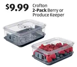 Aldi Crofton 2-Pack Berry or Produce Keeper offer