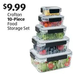Aldi Crofton 10-Piece Food Storage Set offer