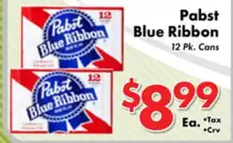 Valley Marketplace Pabst Blue Ribbon offer