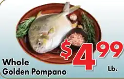 Valley Marketplace Whole Golden Pompano offer