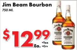 Valley Marketplace Jim Beam Bourbon offer
