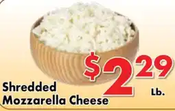 Valley Marketplace Shredded Mozzarella Cheese offer