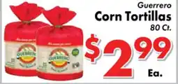 Valley Marketplace Guerrero Corn Tortillas offer
