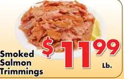 Valley Marketplace Smoked Salmon Trimmings offer