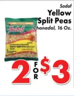 Valley Marketplace Sadaf Yellow Split Peas offer