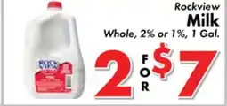 Valley Marketplace Rockview Milk offer